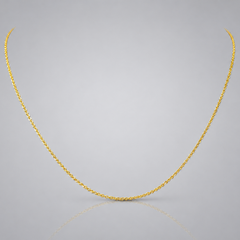 Golden Fine Cable Chain