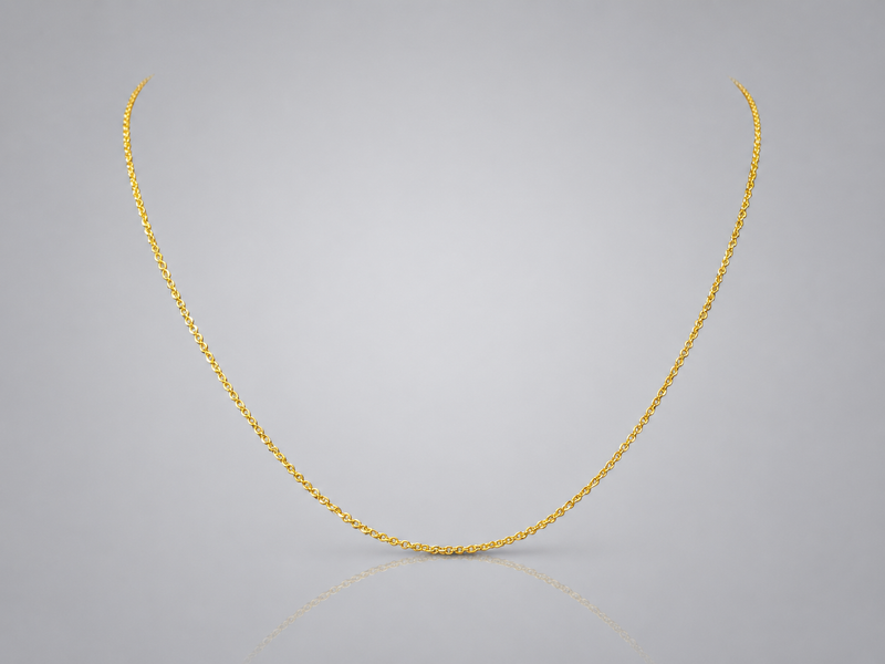 Golden Fine Cable Chain
