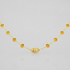 Golden Bead Station Mani Mangalsutra – view 2