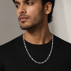 Silver Mariner Link Chain for Men