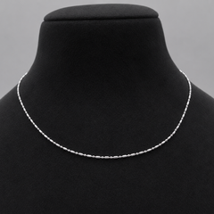 Silver Fine Mirror Link Chain